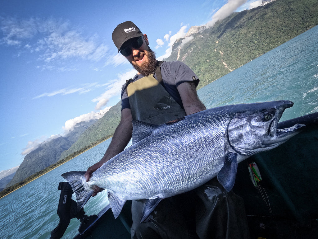 ¿Cómo pescar Salmones con Dodgers y Flashers Rotatorios?