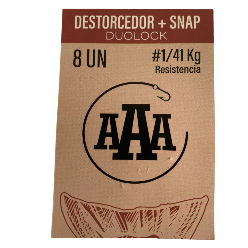 Destorcedor + Snap 1/0 AAA DUOLOCK