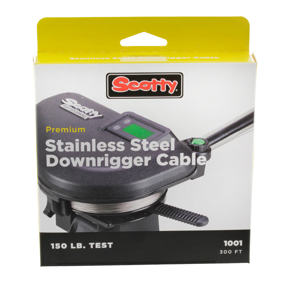 Cable Inoxidable para Downrigger o Profundizador 150lb 200ft