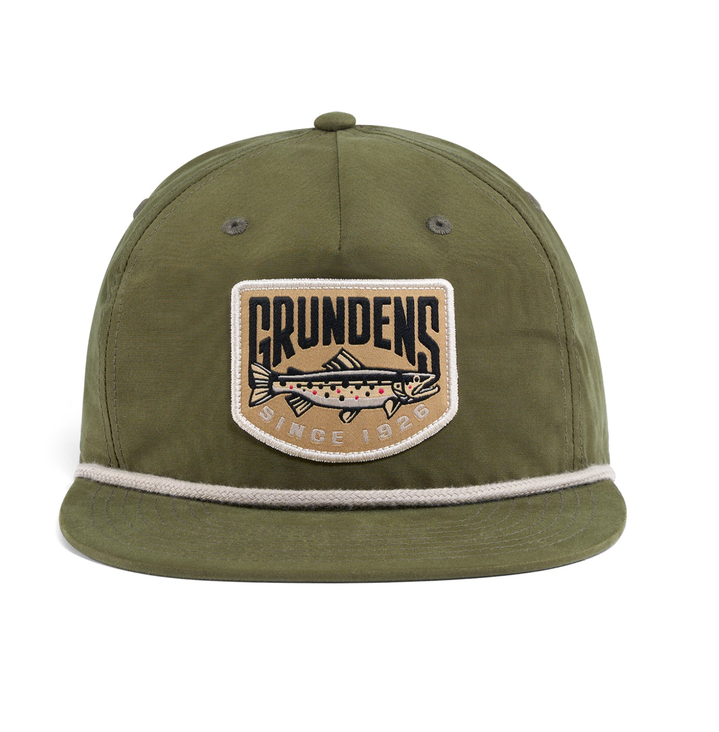 Grundéns Trout Patch Rope Trucker, Loden