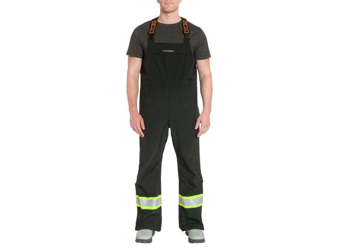 Grundéns Jardinera Full Share Bib - Black Reflective