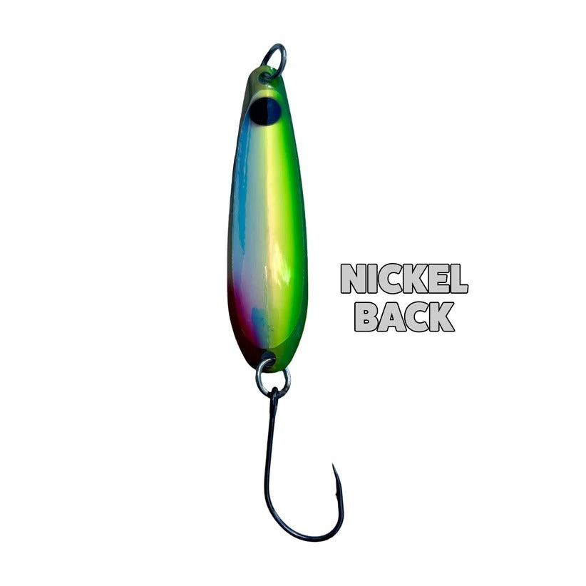 Cuchara Trolling Gibbs G-Force 40 - Yes Bananas Nickel/Back
