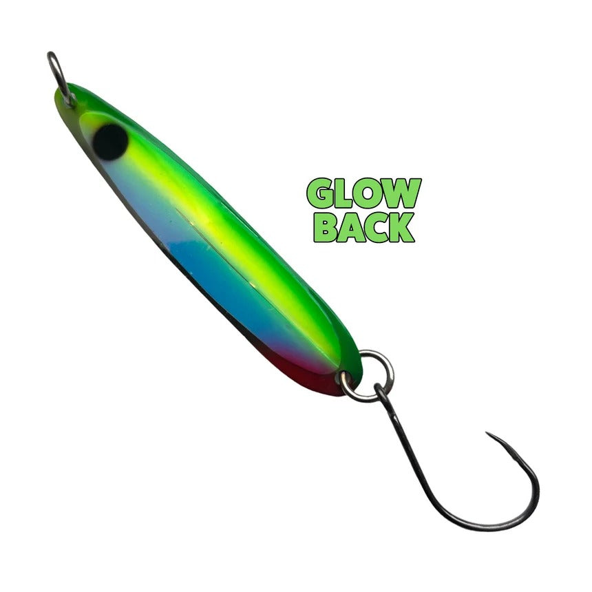 Cuchara Trolling Gibbs Skinny- Yes bananas Glow Back